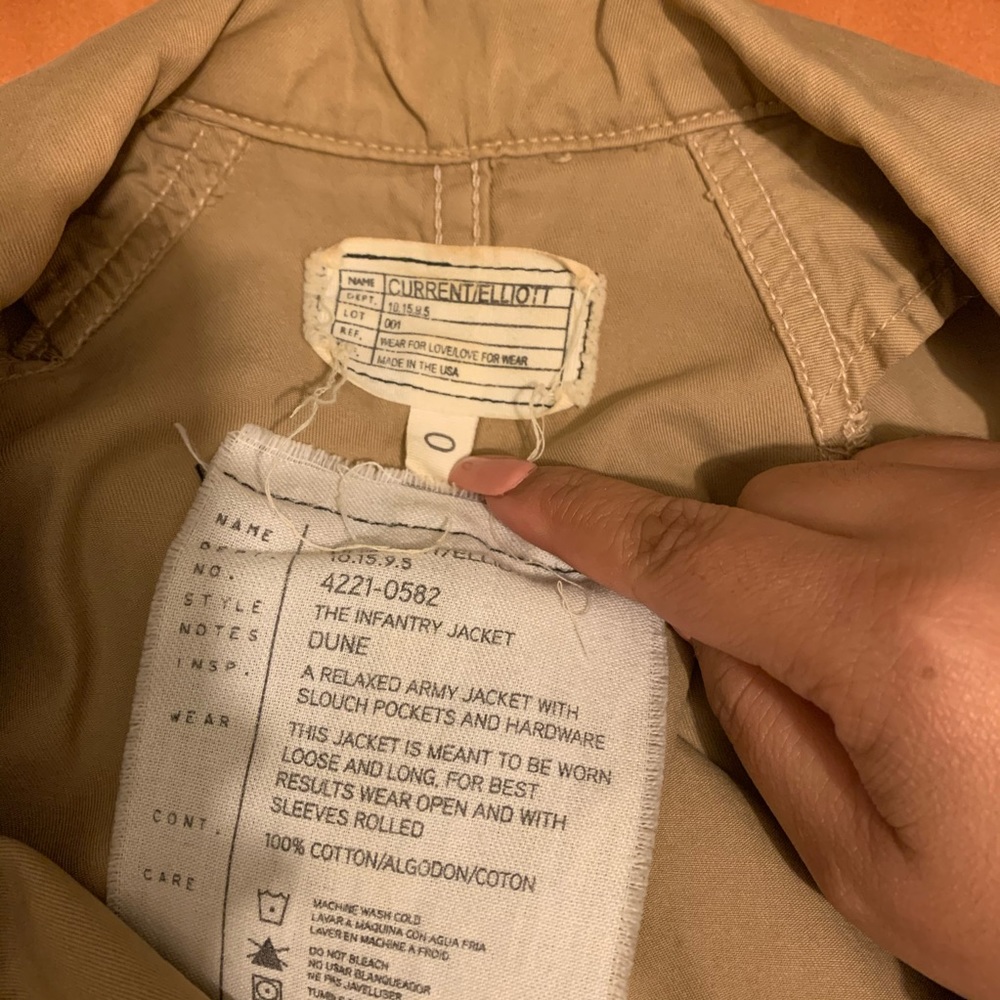 Current/Elliott infantry jacket - Picture 5 of 5